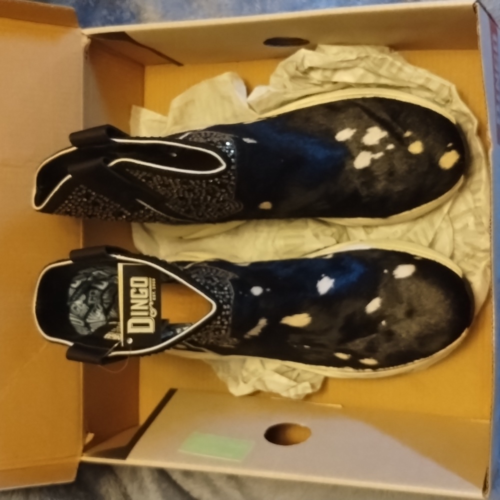 Brand New Dingo The Force Black Sneaker Boots Size 8